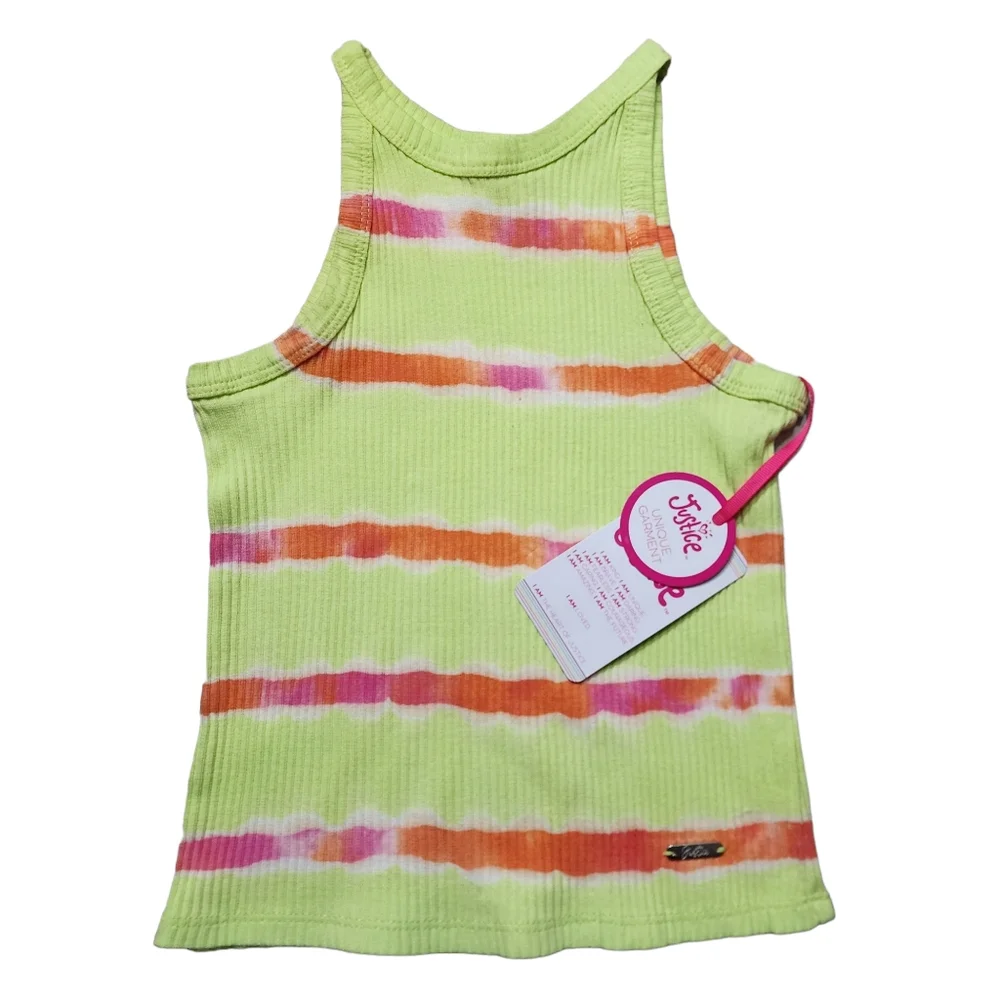 Justice Tank Top Sz Small (4-5) NWT